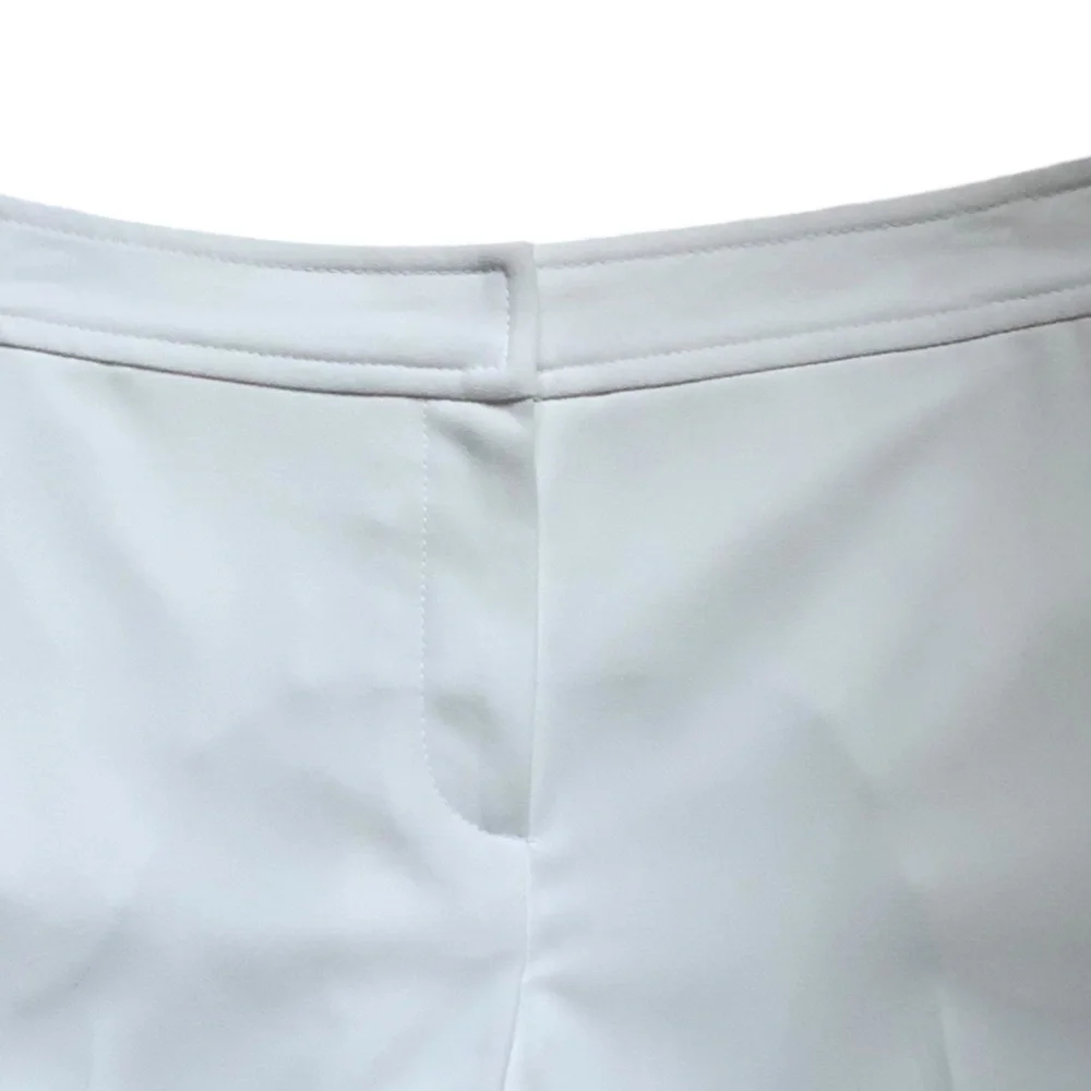 Trina Turk Daulton Crepe Short in White Size 8 - Picture 5 of 7